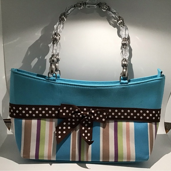 Handbags - Bead Handled Purse